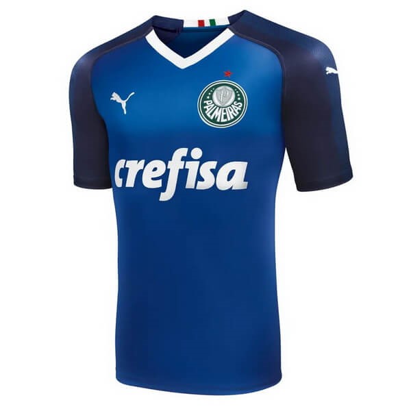 Camiseta Palmeiras Replica Primera Ropa Portero 2019/20 Azul